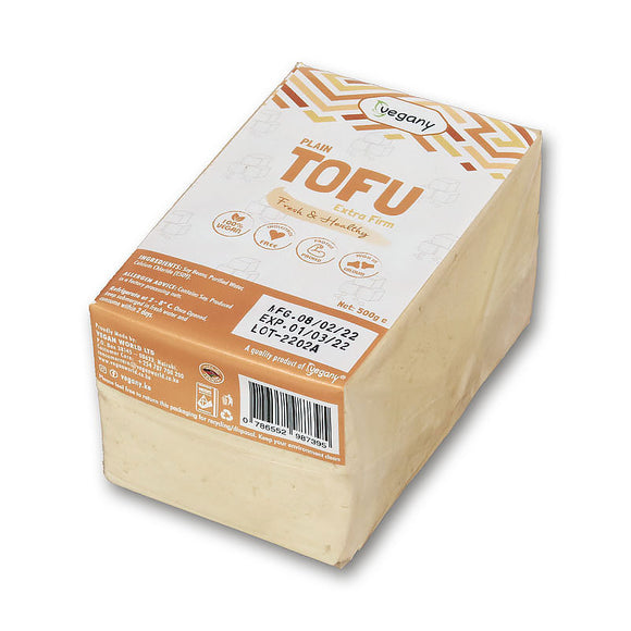 Vegany Extra Firm Tofu 500g